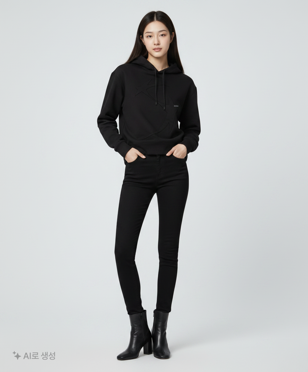 뮈글러 에이치엔엠(MUGLER H&M) 후드 티셔츠 S
