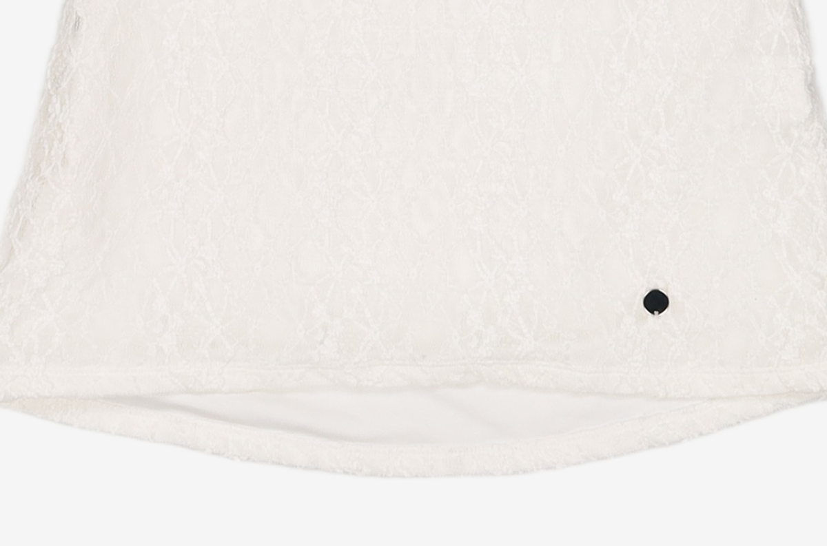 글로니(GLOWNY) COSTAL ROAD MINI DRESS (WHITE) M