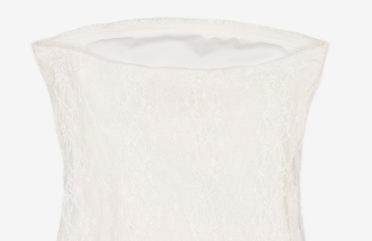 글로니(GLOWNY) COSTAL ROAD MINI DRESS (WHITE) M