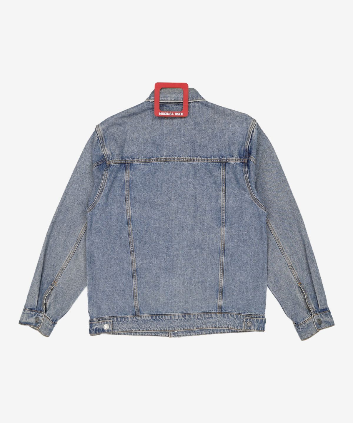 피스워커(PIECE WORKER) Denim Armor 595 - Medium Blue / Semi Over L