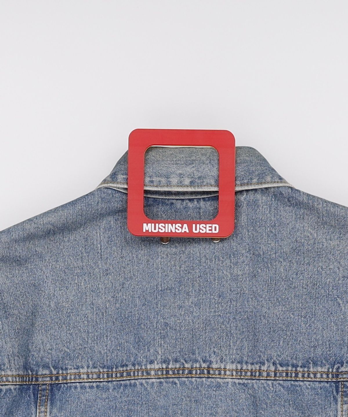피스워커(PIECE WORKER) Denim Armor 595 - Medium Blue / Semi Over L