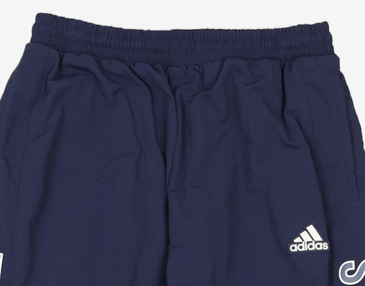 아디다스(ADIDAS) 워딩 루즈 핏 프렌치 테리 우븐 커프트 팬츠 IM8765 XS
