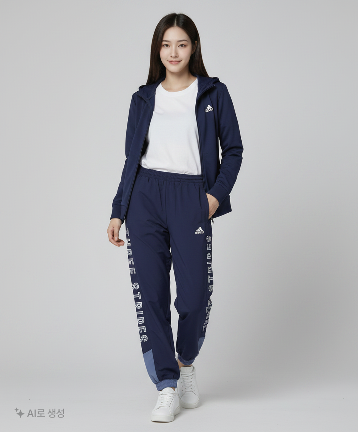 아디다스(ADIDAS) 워딩 루즈 핏 프렌치 테리 우븐 커프트 팬츠 IM8765 XS