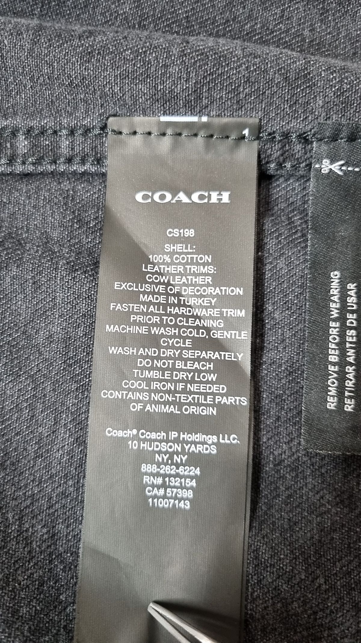 코치(COACH) 데님/트러커 재킷 L