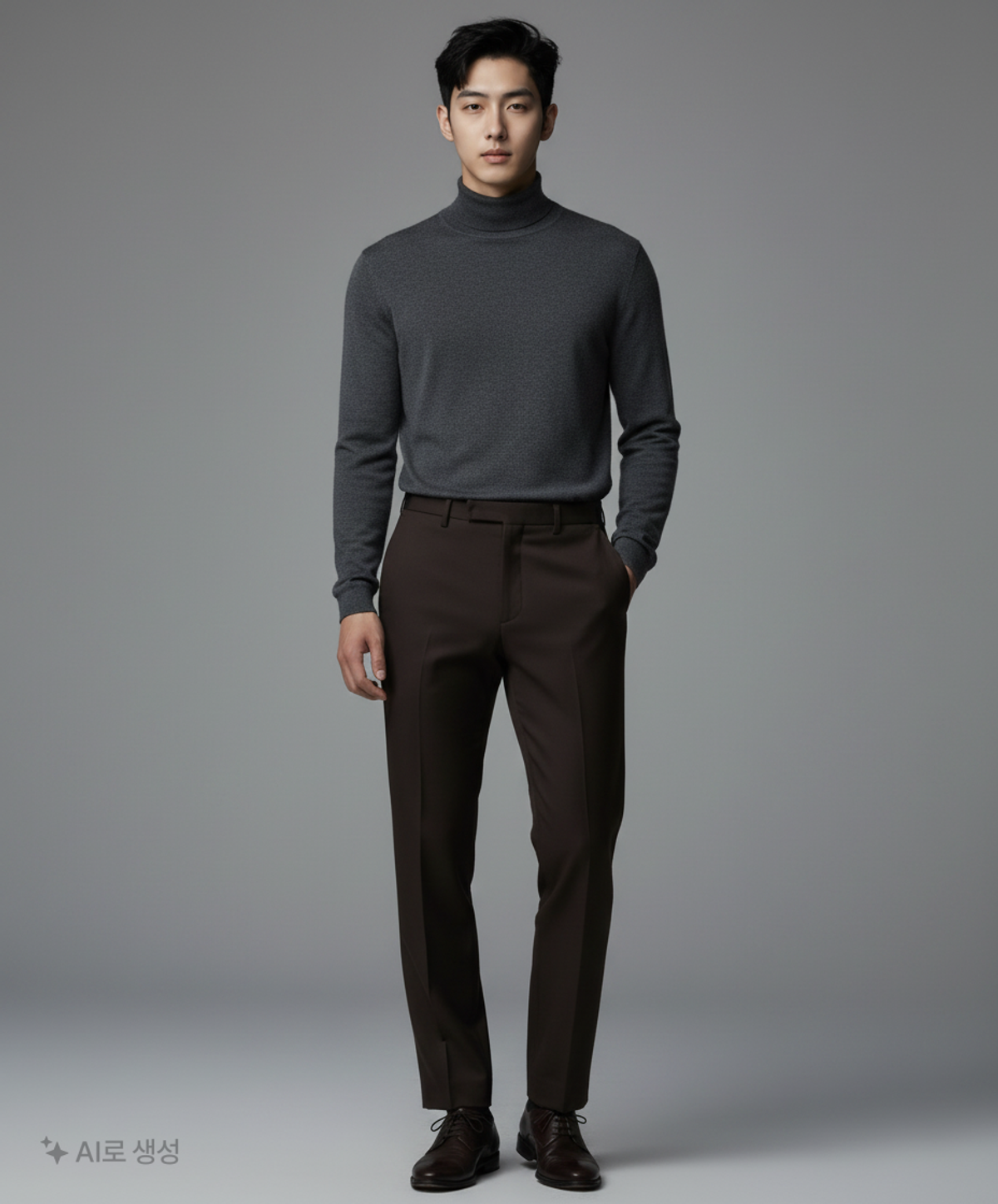 가먼트레이블(GARMENT LABLE) Banding Tapered Crop Slacks - Black 100