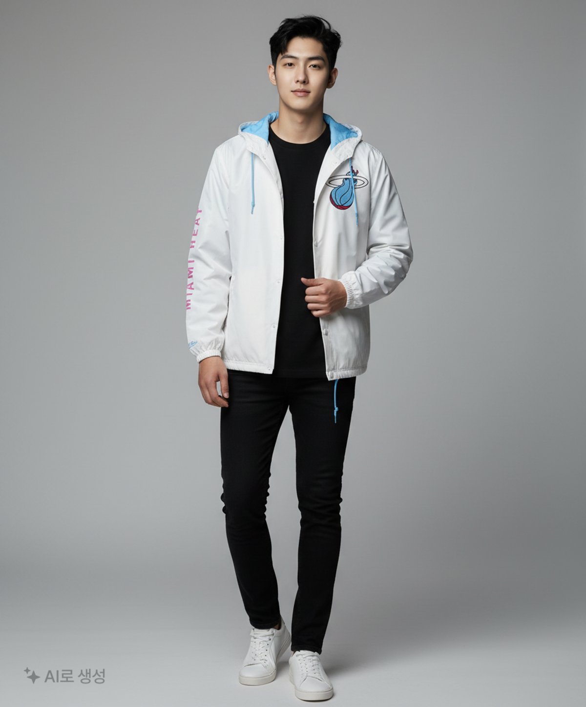 미첼 & 네스(Mitchell & Ness) 나일론/코치 재킷 L