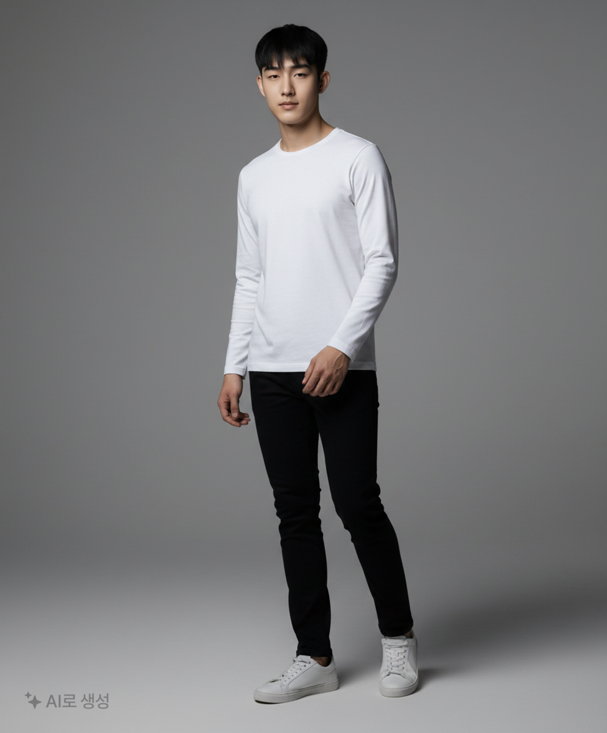 무신사 스탠다드(MUSINSA STANDARD) 긴소매 티셔츠 L