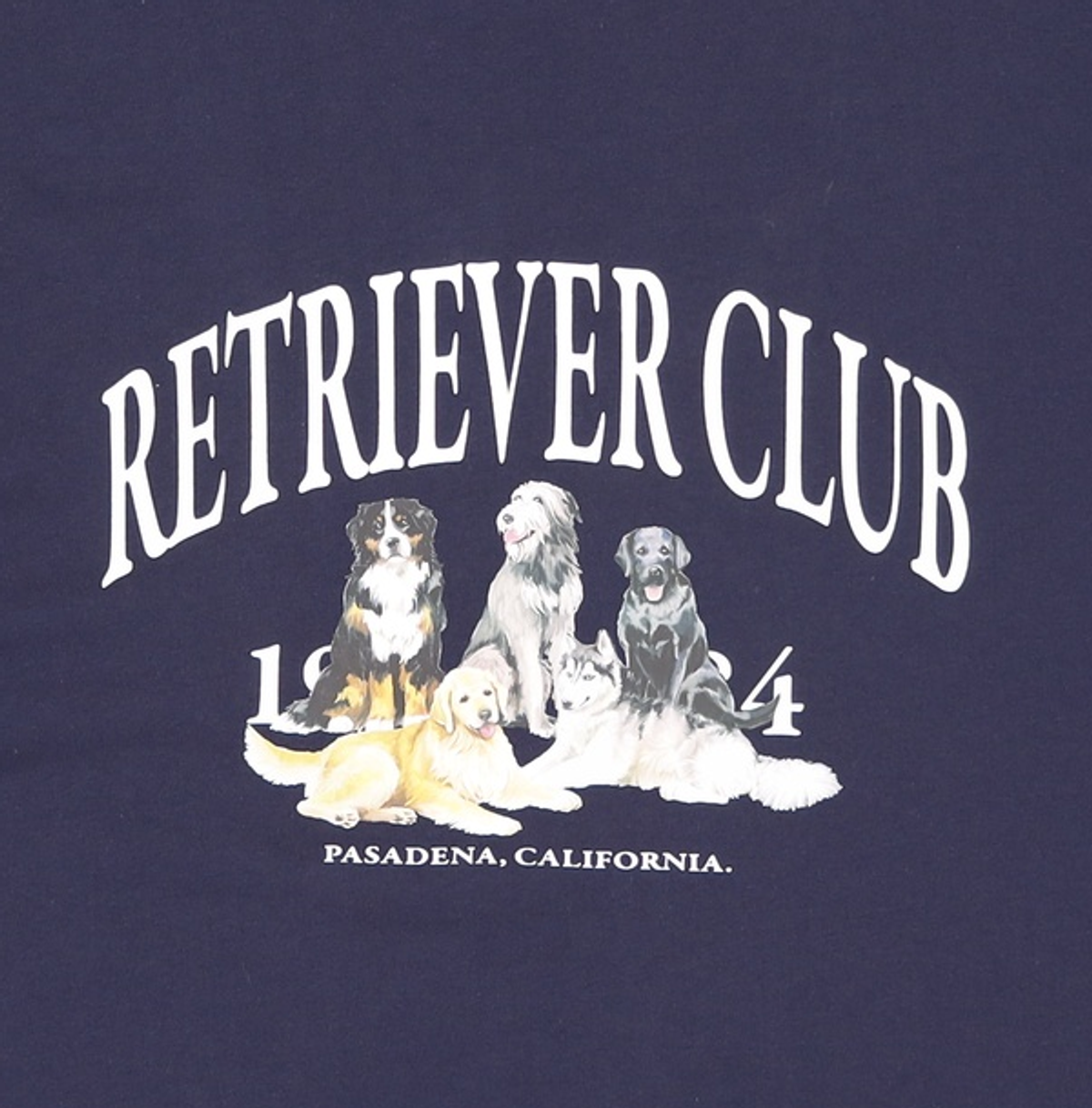 리트리버클럽(RETRIEVER CLUB) 반소매 티셔츠 L
