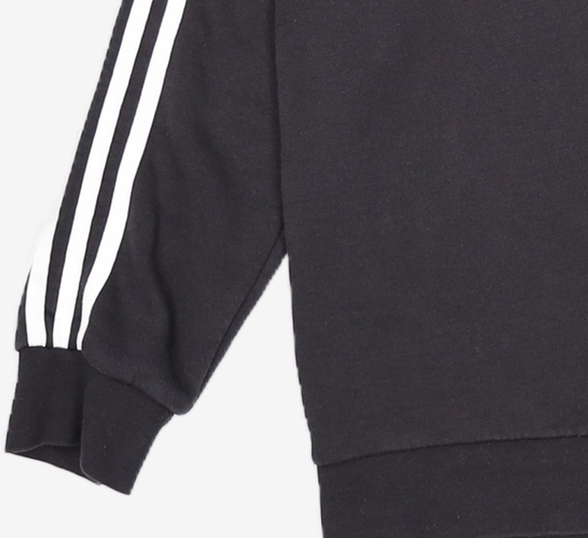 아디다스(ADIDAS) 3 ST 크루 - 블랙 / DV1555 L