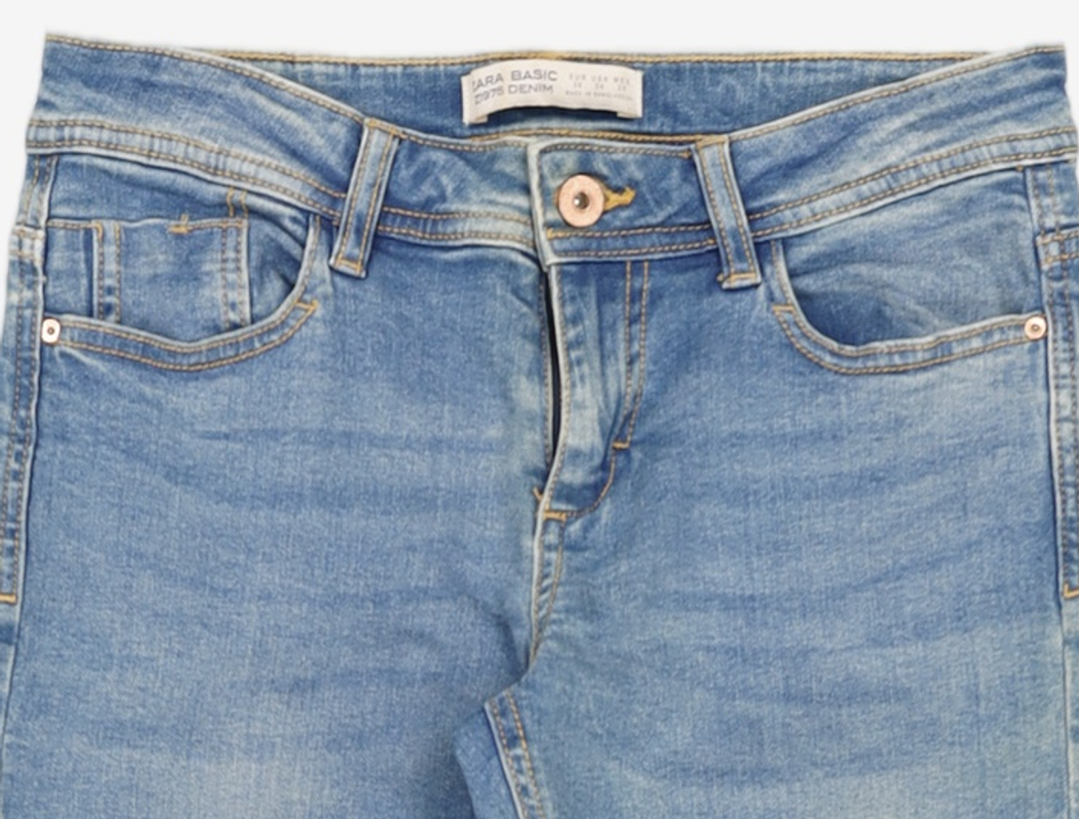 자라 베이직(ZARA BASIC) 청/데님 팬츠 26