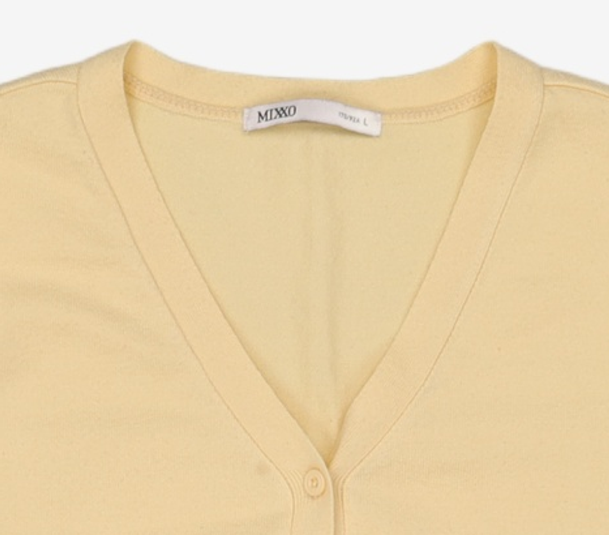 미쏘(MIXXO) 브이넥 베이직 가디건 (CKC220T RE) MIWCKC35QT L