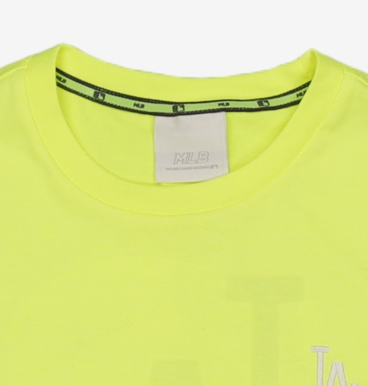 엠엘비(MLB) 빅로고 팝콘 티셔츠 LA (YELLOW) S