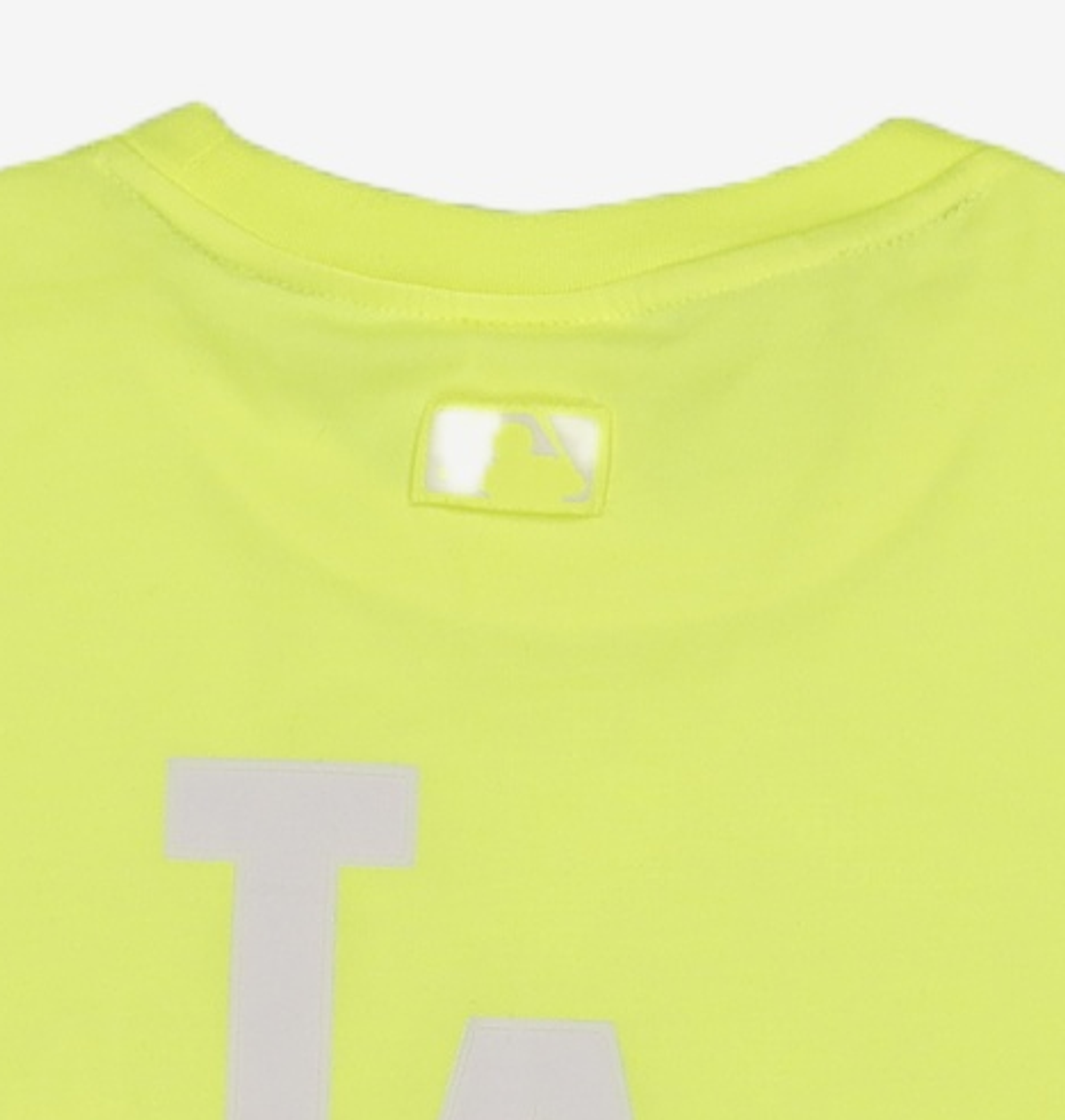 엠엘비(MLB) 빅로고 팝콘 티셔츠 LA (YELLOW) S