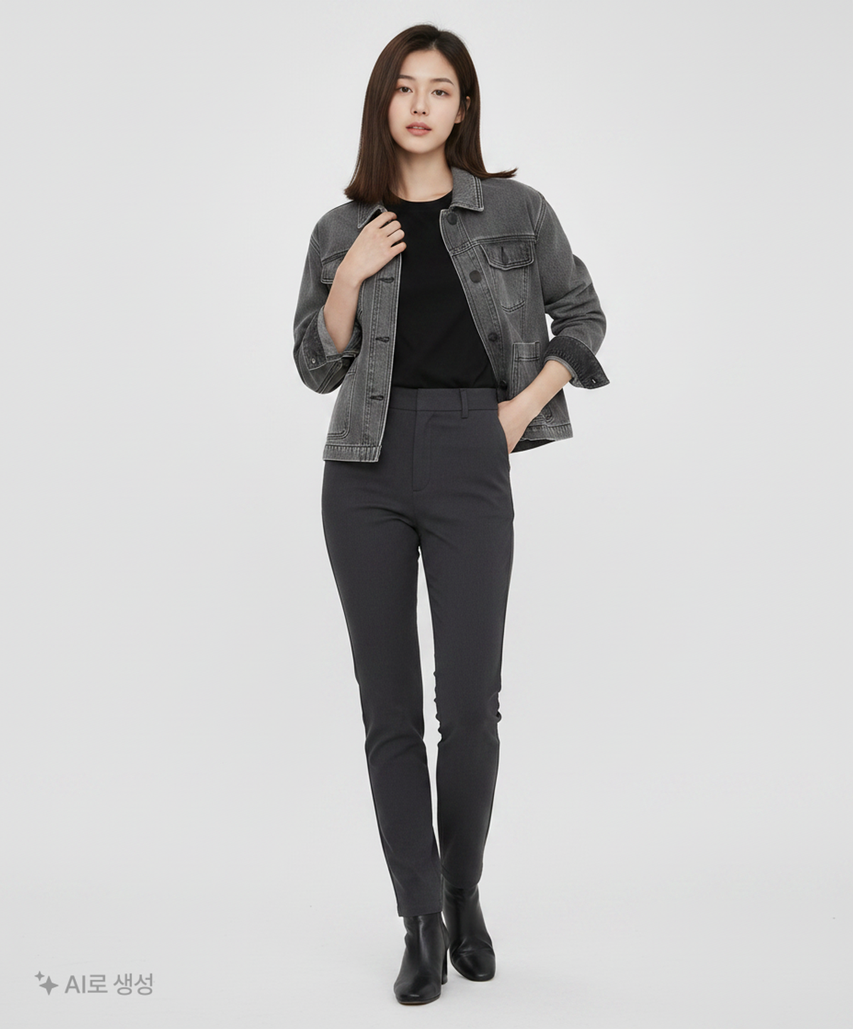 자주(JAJU) 데님/트러커 재킷 M