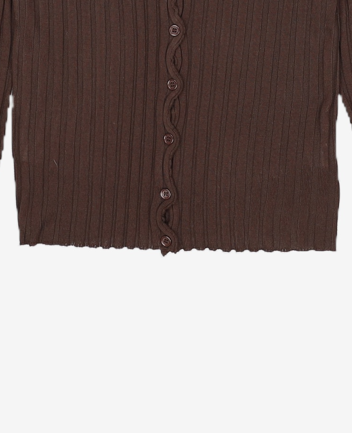 미쏘(MIXXO) 골지레이어드가디건RECKF93SS_MIWCKF93QS M