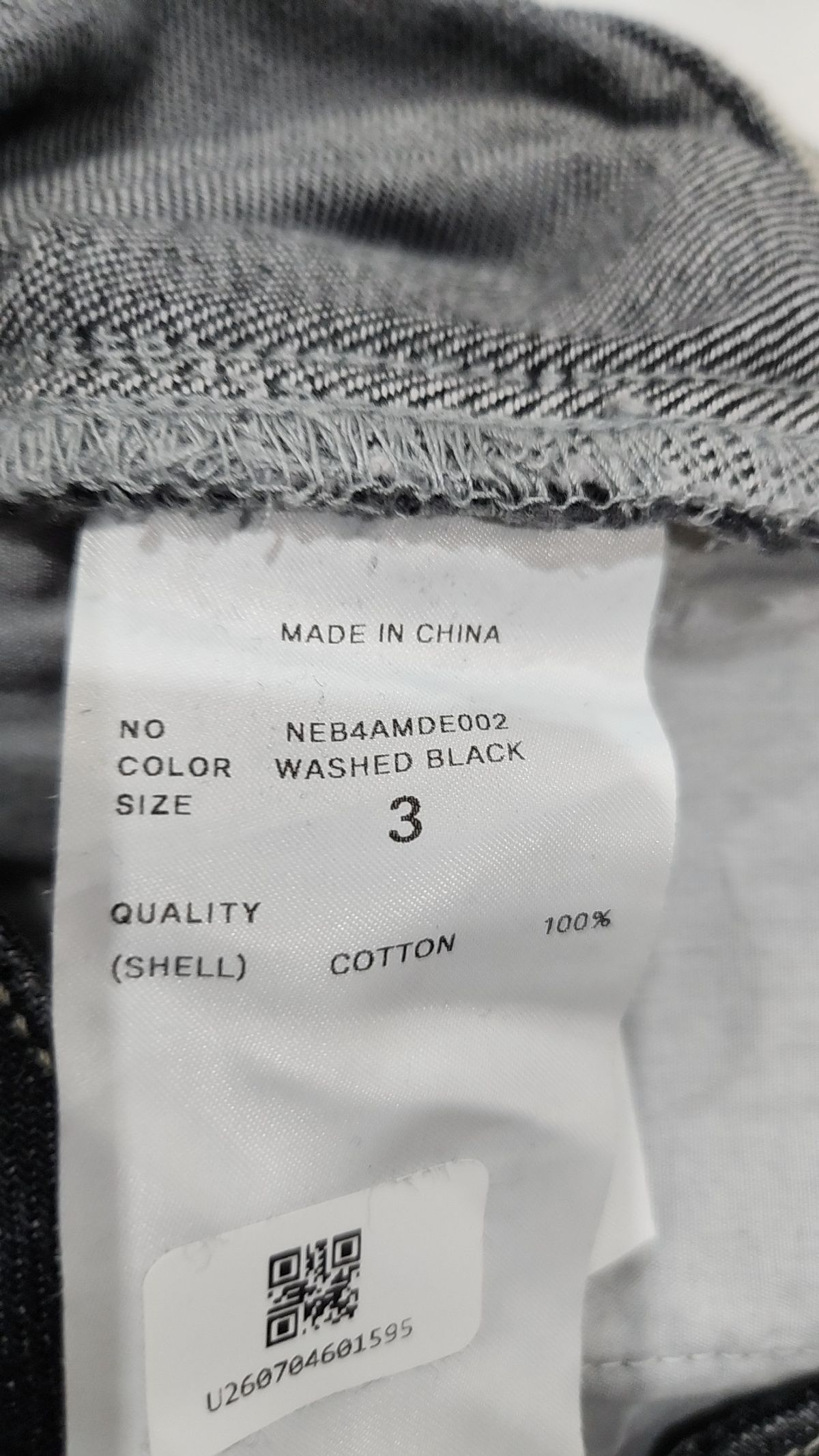 네이더스(NEITHERS) CREATOR DENIM PANTS (WASHED BLACK) 3