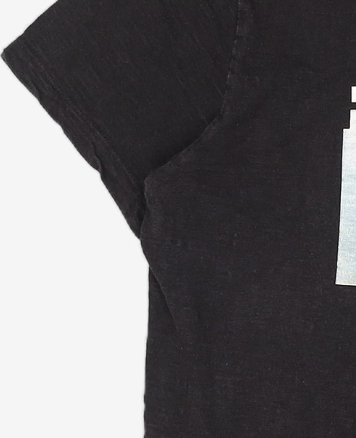 플랙(PLAC) Printed Mesh Applique T-shirt_BK (PWOE2RSXB1M0C1) M