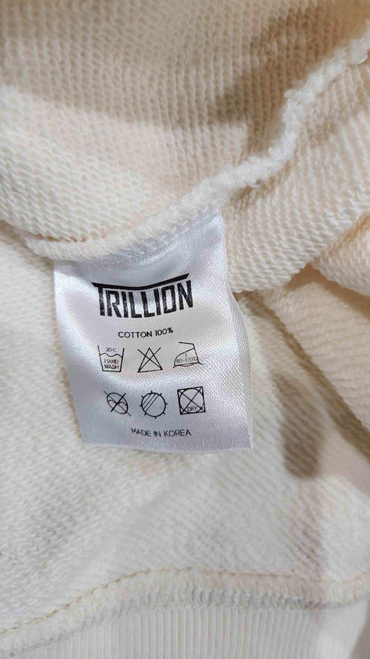 트릴리온(TRILLION) 맨투맨/스웨트셔츠 L