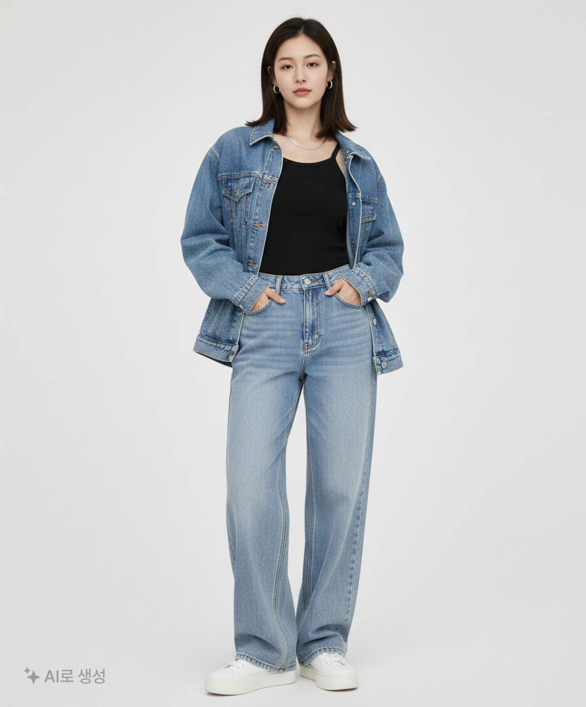 데케트(DECET) 청/데님 팬츠 28