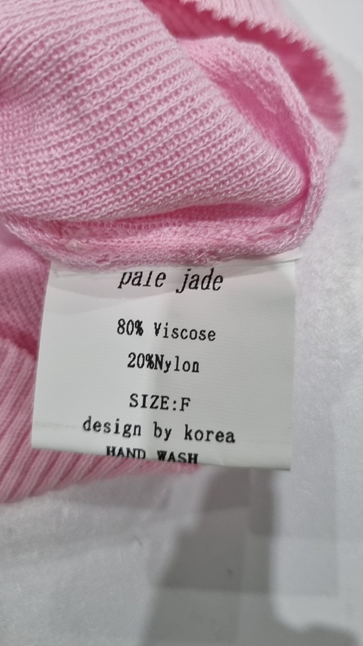 페일제이드(PALE JADE) 반소매 티셔츠 FREE