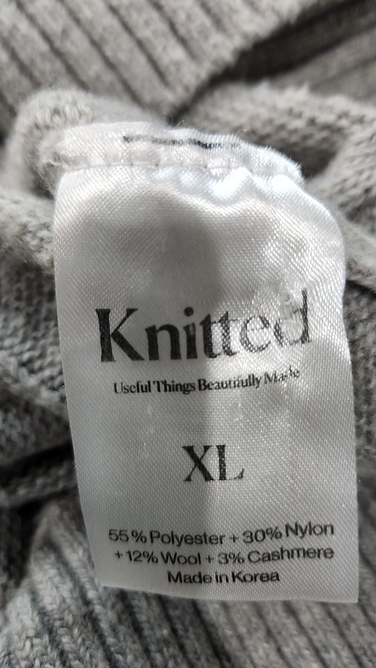 니티드(KNITTED) 니트/스웨터 XL