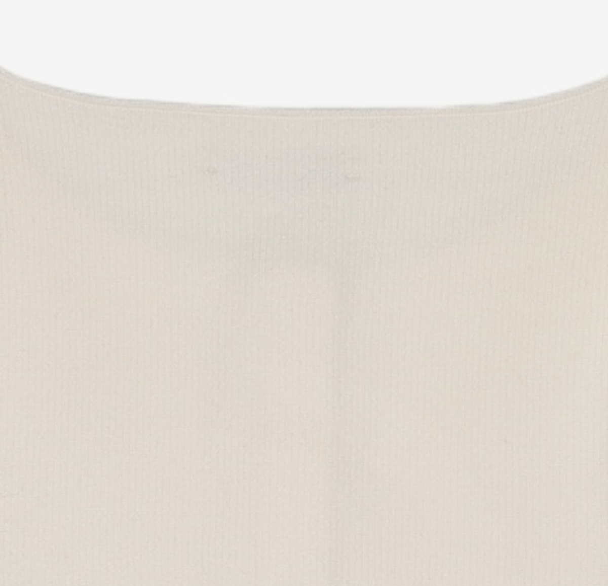 아모멘토(AMOMENTO) WHOLEGARMENT ROUNDED CARDIGAN_IVORY 0