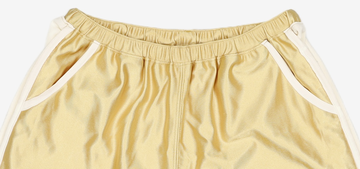 김미더영(GIMMETHEYOUNG) G_SPORTY SHIRRING SHORTS / GOLD FREE