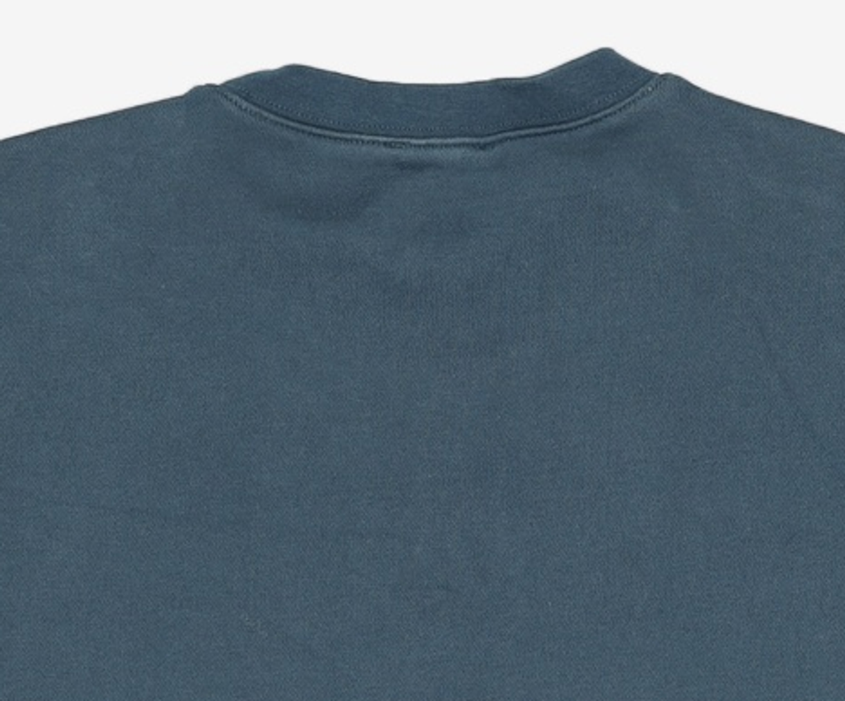 마리떼 프랑소와 저버(MARITHÉ + FRANҪOIS GIRBAUD) CLASSIC LOGO SWEATSHIRT dark teal XL