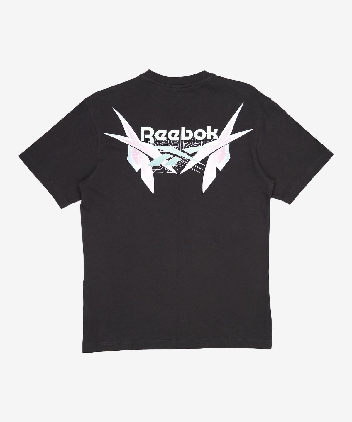 리복(REEBOK) 벡터 오버사이즈 그래픽 티셔츠 - 블랙 /  GJ9997 M