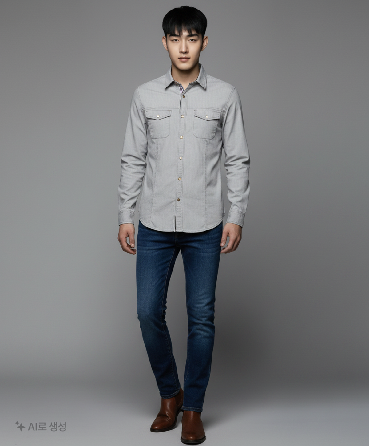 빈폴(BEAN POLE) 캐주얼 셔츠 100