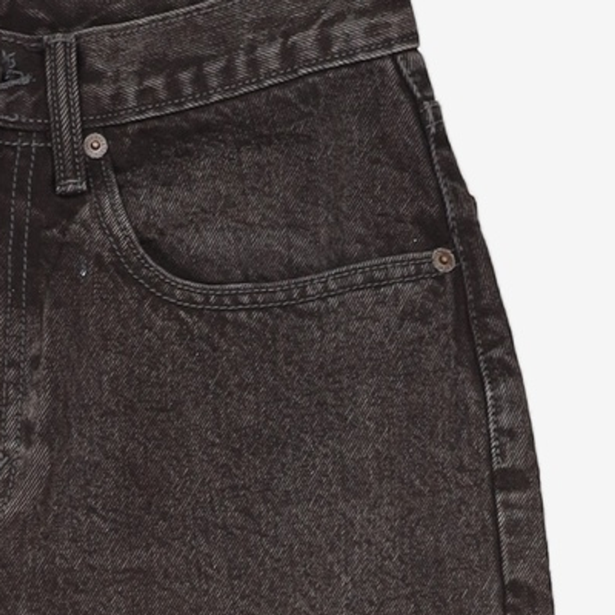 디스이즈네버댓(THISISNEVERTHAT) (FW23) Regular Jeans - Black XS