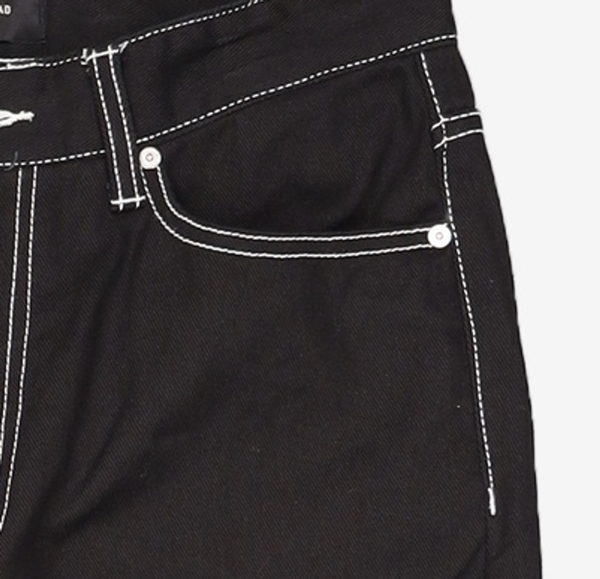86로드(86ROAD) STITCH BLACK CHIP / CROP TAPERED 32