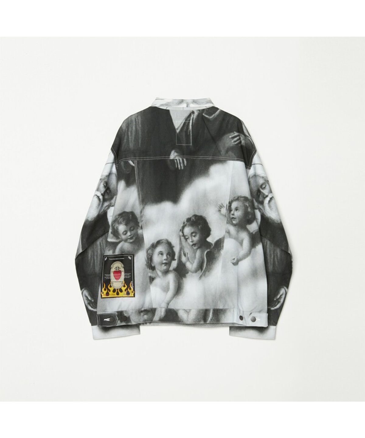 찬스클로딩(CHANCE CLOTHING) ANGEL DENIM JACKET - BLACK