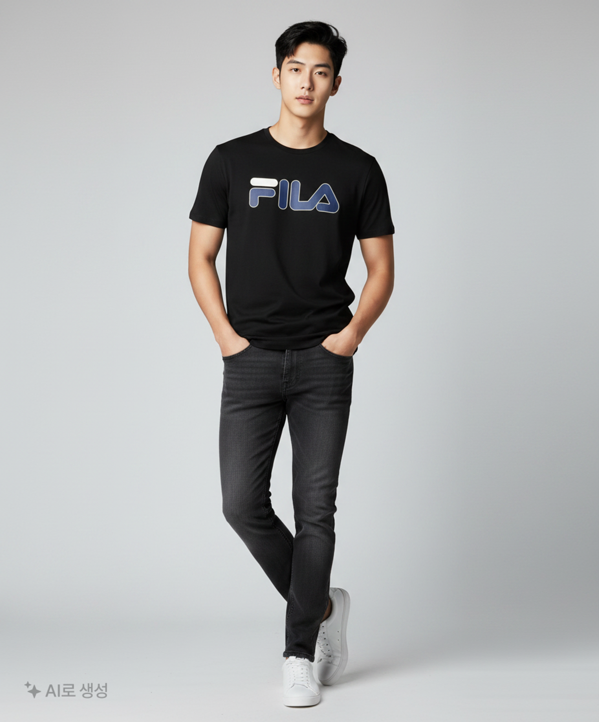 휠라(FILA) 반소매 티셔츠 100