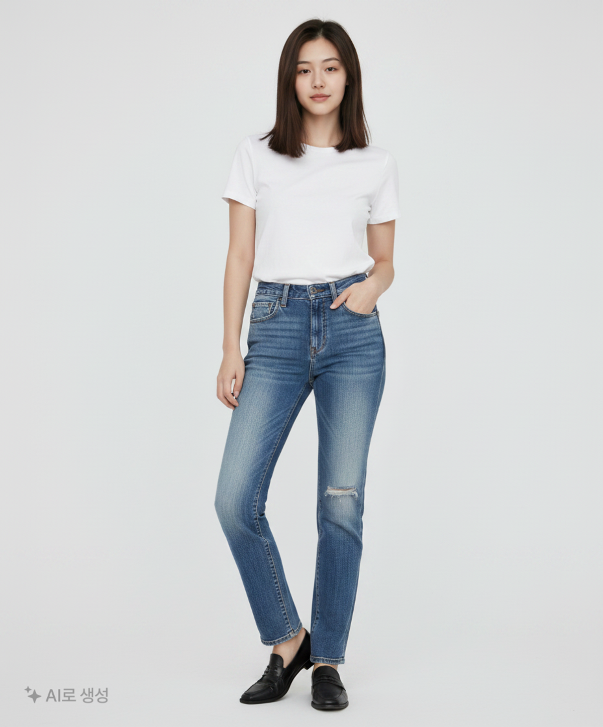 유니클로(UNIQLO) 청/데님 팬츠 75