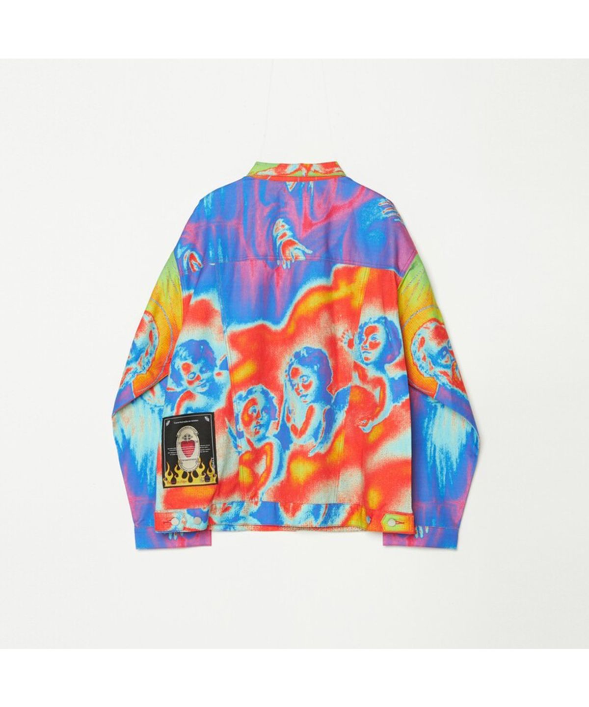 찬스클로딩(CHANCE CLOTHING) ANGEL DENIM JACKET - THERMOGRAPHY