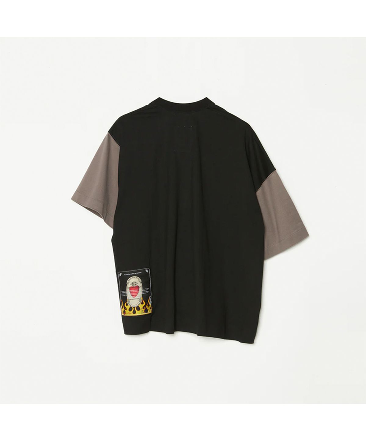 찬스클로딩(CHANCE CLOTHING) CUTTING TEE - BLACK