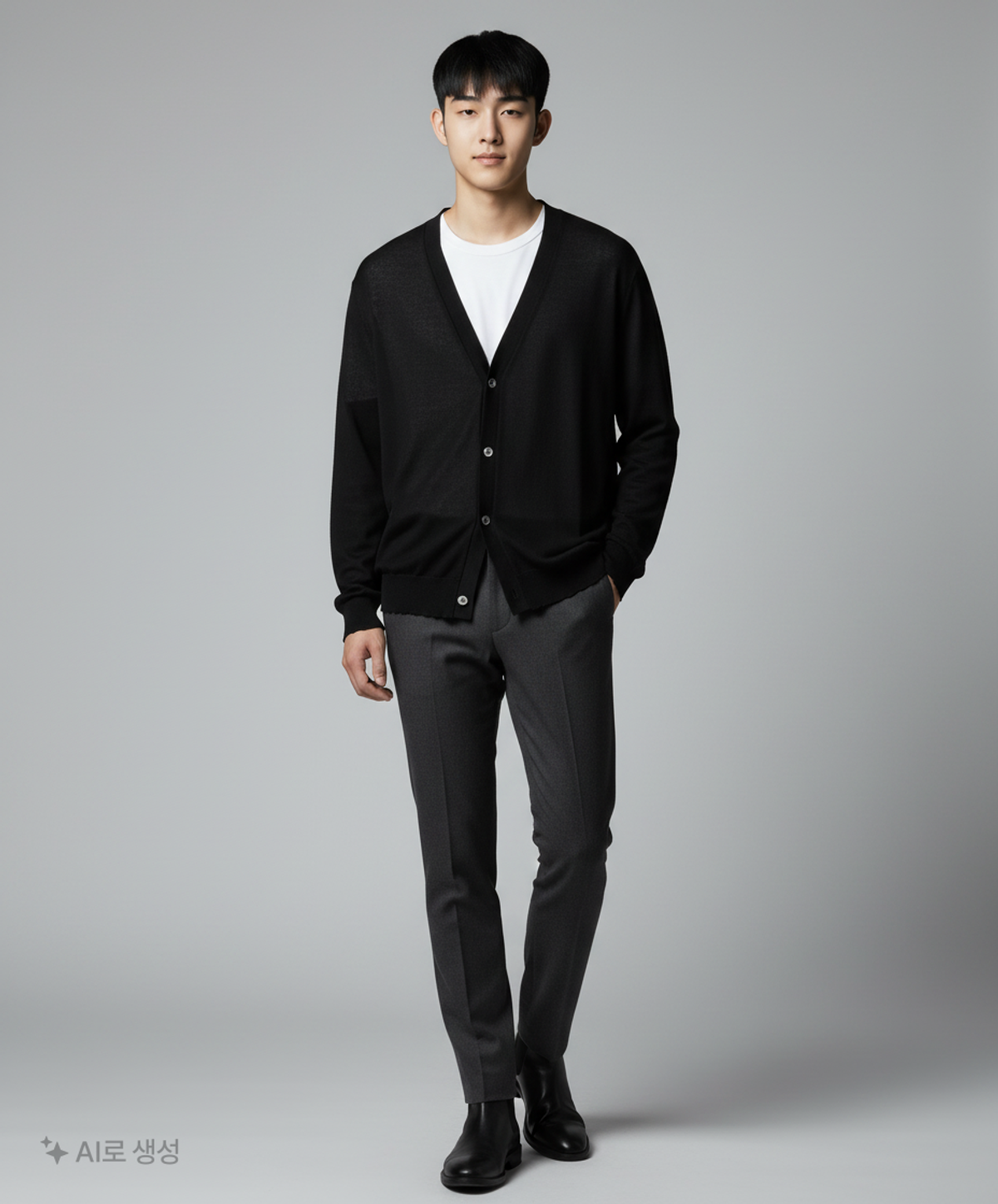 로건(LOGAN) 카디건 M