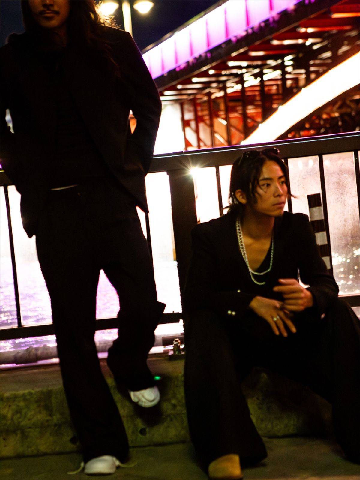 고저(GOZER) 데콜테(Décolleté) TWEED JACKET_BLACK