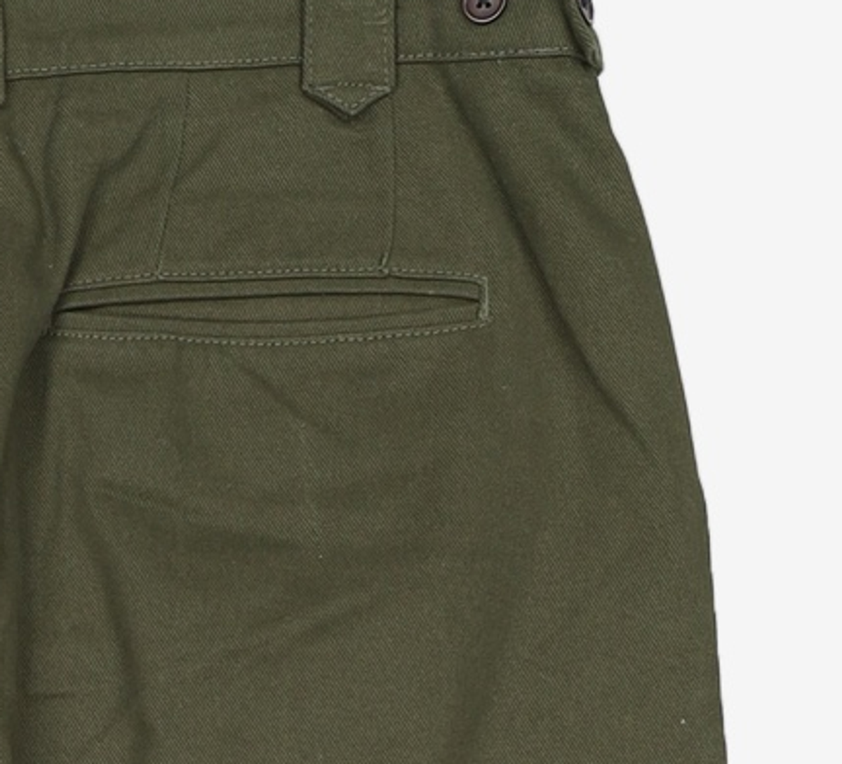 세컨모놀로그(SECONDMONO) Semi Wide Twill Cotton Chino Pants [KHAKI]_SEPT051KHAKI 32
