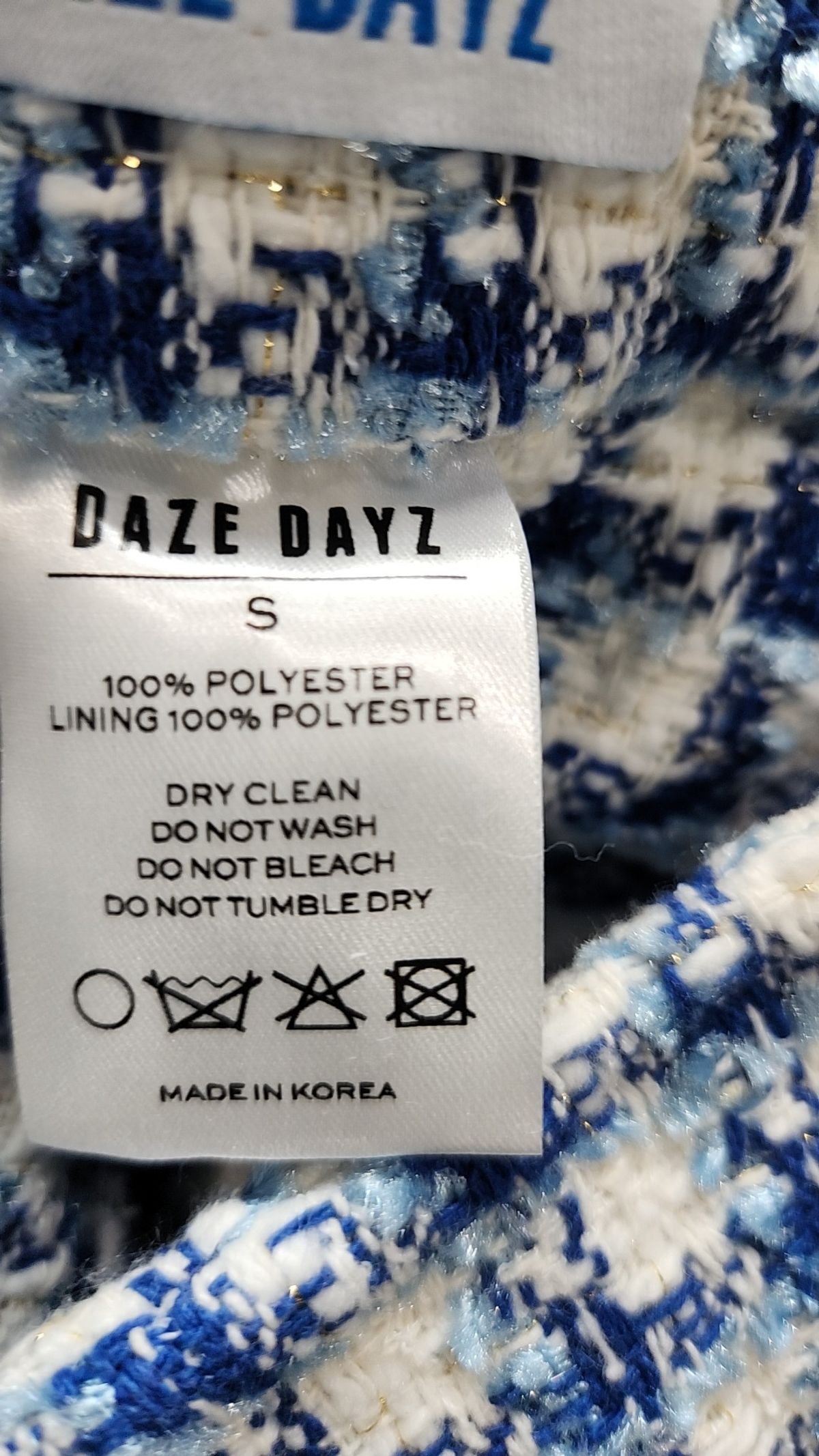 데이즈데이즈(DAZE DAYZ) 미니스커트 S