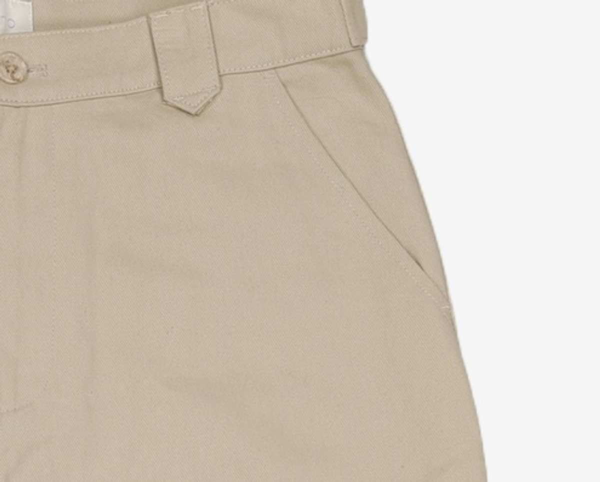 세컨모놀로그(SECONDMONO) Semi Wide Twill Cotton Chino Pants [BEIGE]_SEPT051BEIGE 32