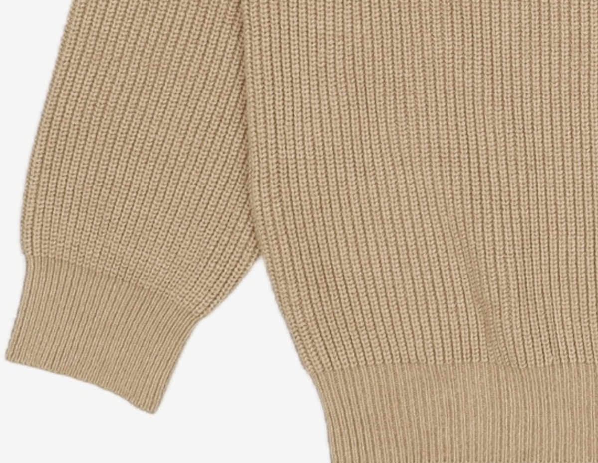 프리즘웍스(FRIZMWORKS) MILD FISHERMAN KNIT _ BEIGE XL
