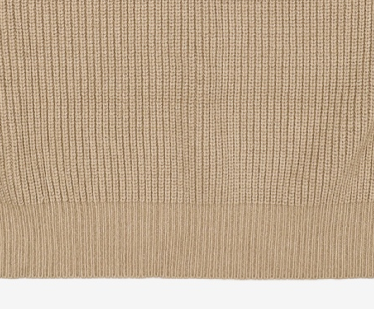 프리즘웍스(FRIZMWORKS) MILD FISHERMAN KNIT _ BEIGE XL