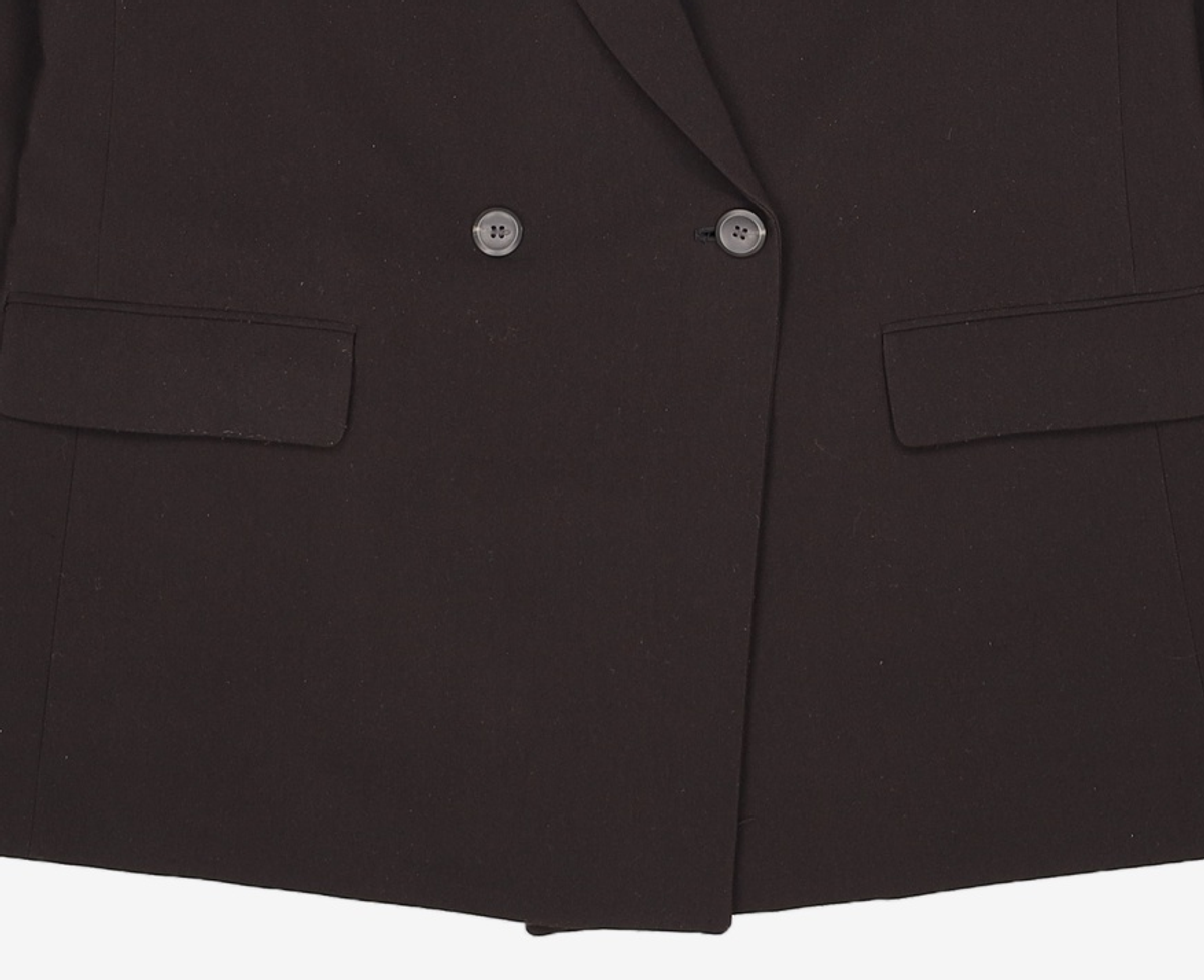 미쏘(MIXXO) 테일러드 일자핏 더블 자켓MIWJKB31PB L
