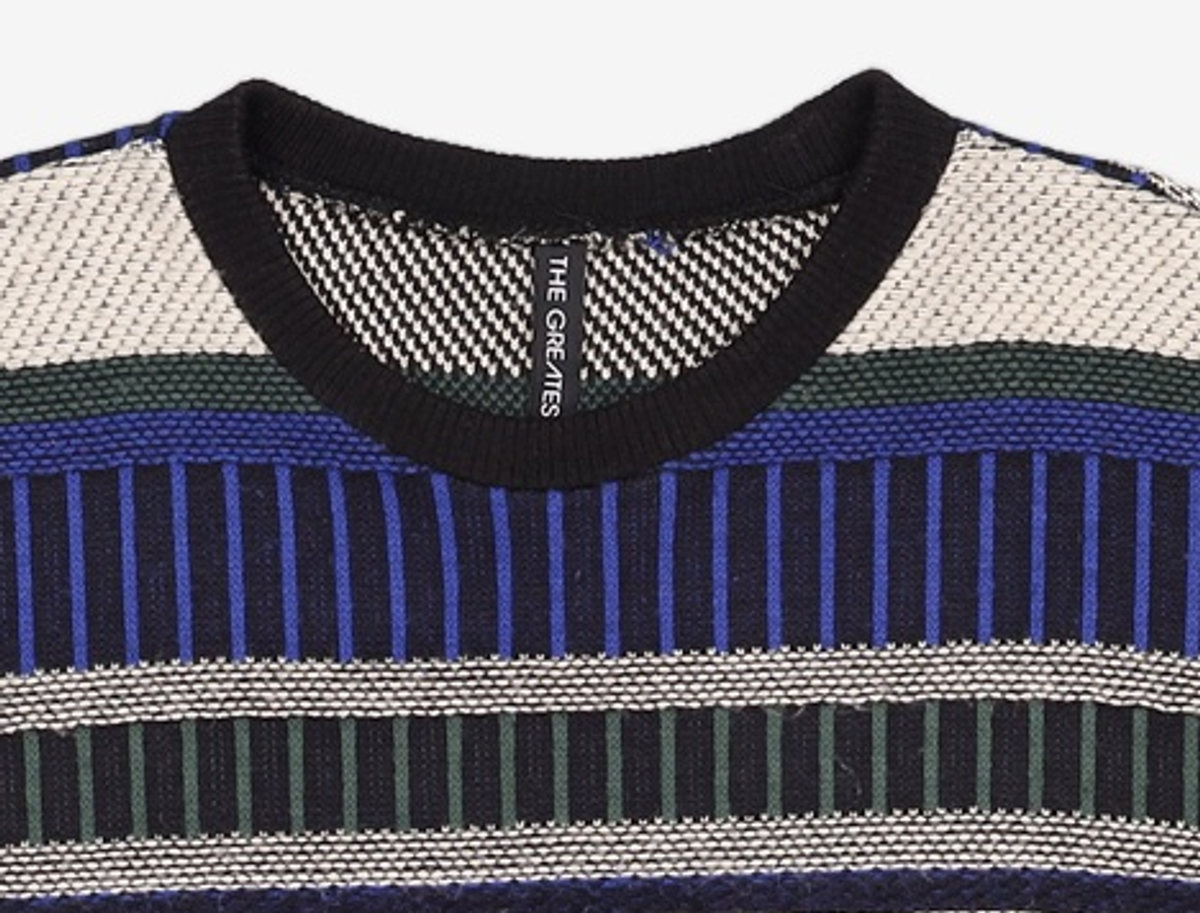 그레이티스트(THE GREATEST) 19FW05 BLUE KNIT