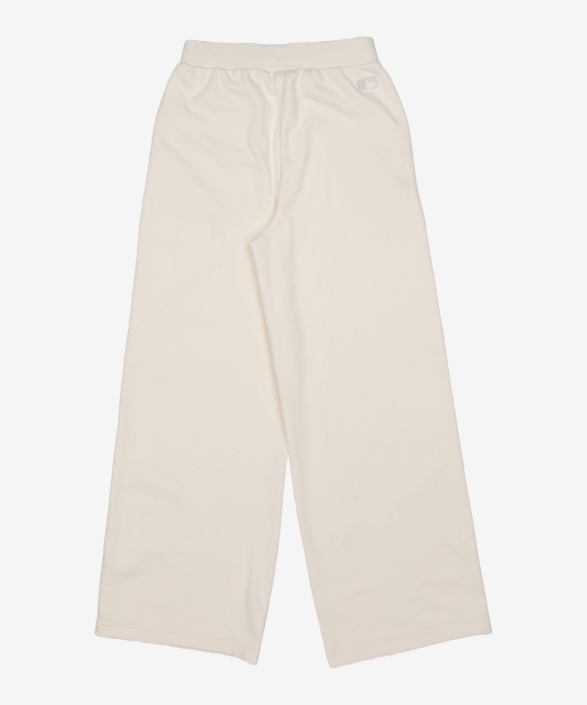 엠엘비(MLB) 여성 바시티 로고 와이드팬츠 NY (Cream) XS