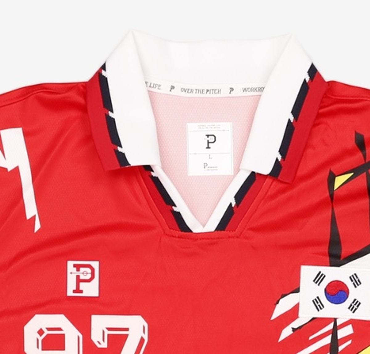 오버더피치(OVER THE PITCH) 축구 유니폼 상의 L