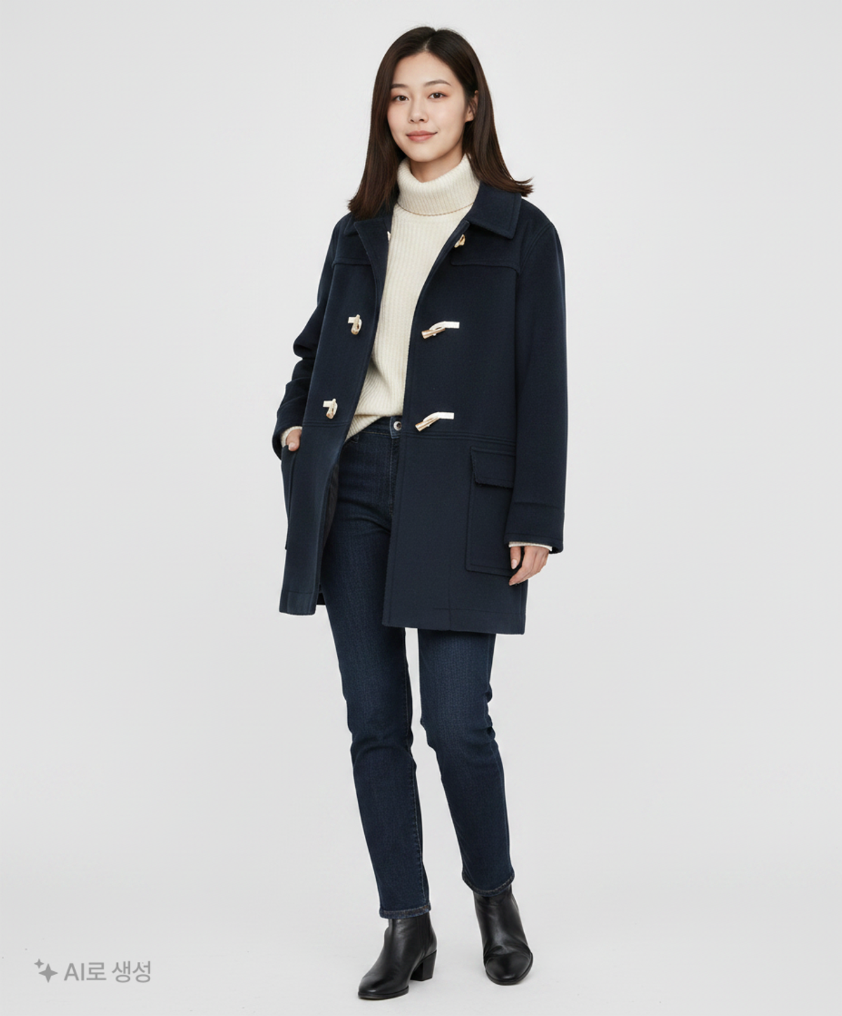 톰보이(TOMBOY) 겨울 더블 코트