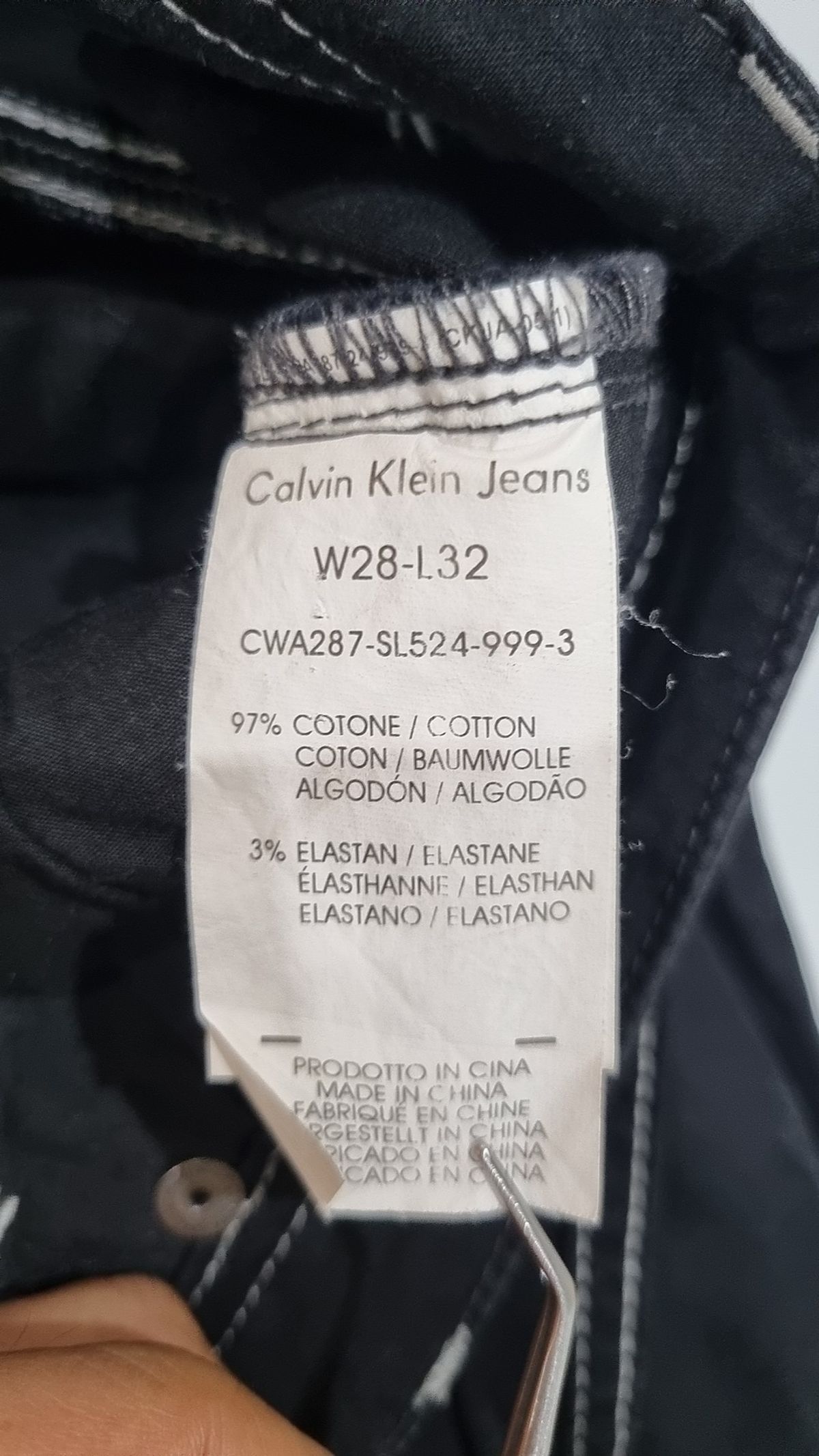 캘빈클라인 진(CALVIN KLEIN JEANS) 청/데님 팬츠 W28 L32